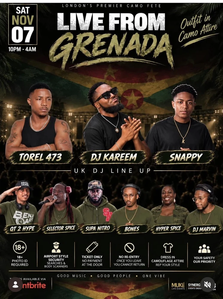 The Annual 473 Camo Fete — Live From Grenada