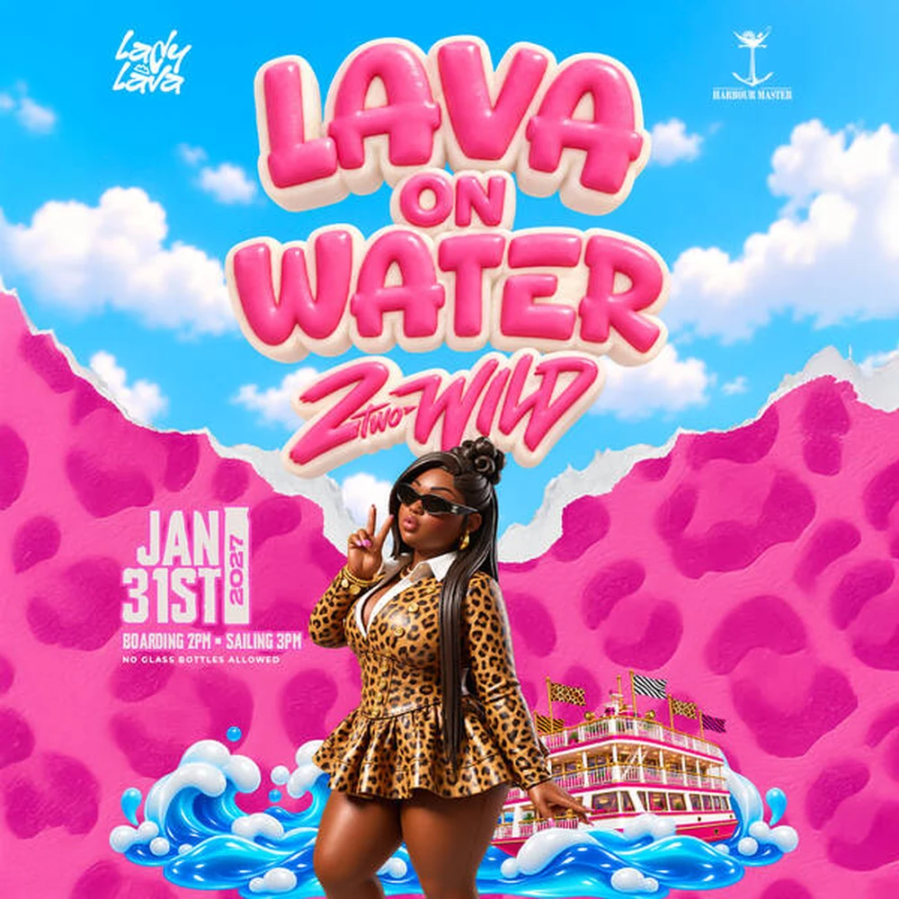 LAVA ON WATER — Two Wild